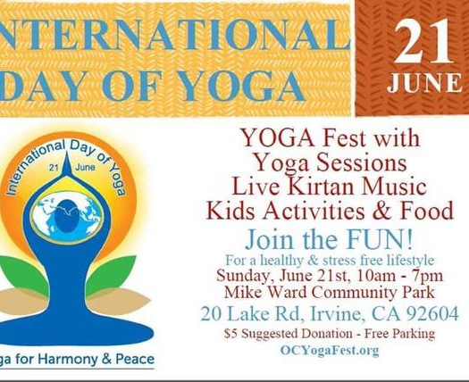 International Yoga Fest 2015 in Irvine